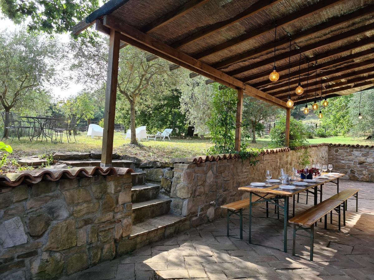 Podere La Zinzinina - Villa Intera Montecatini Val di Cecina Bagian luar foto