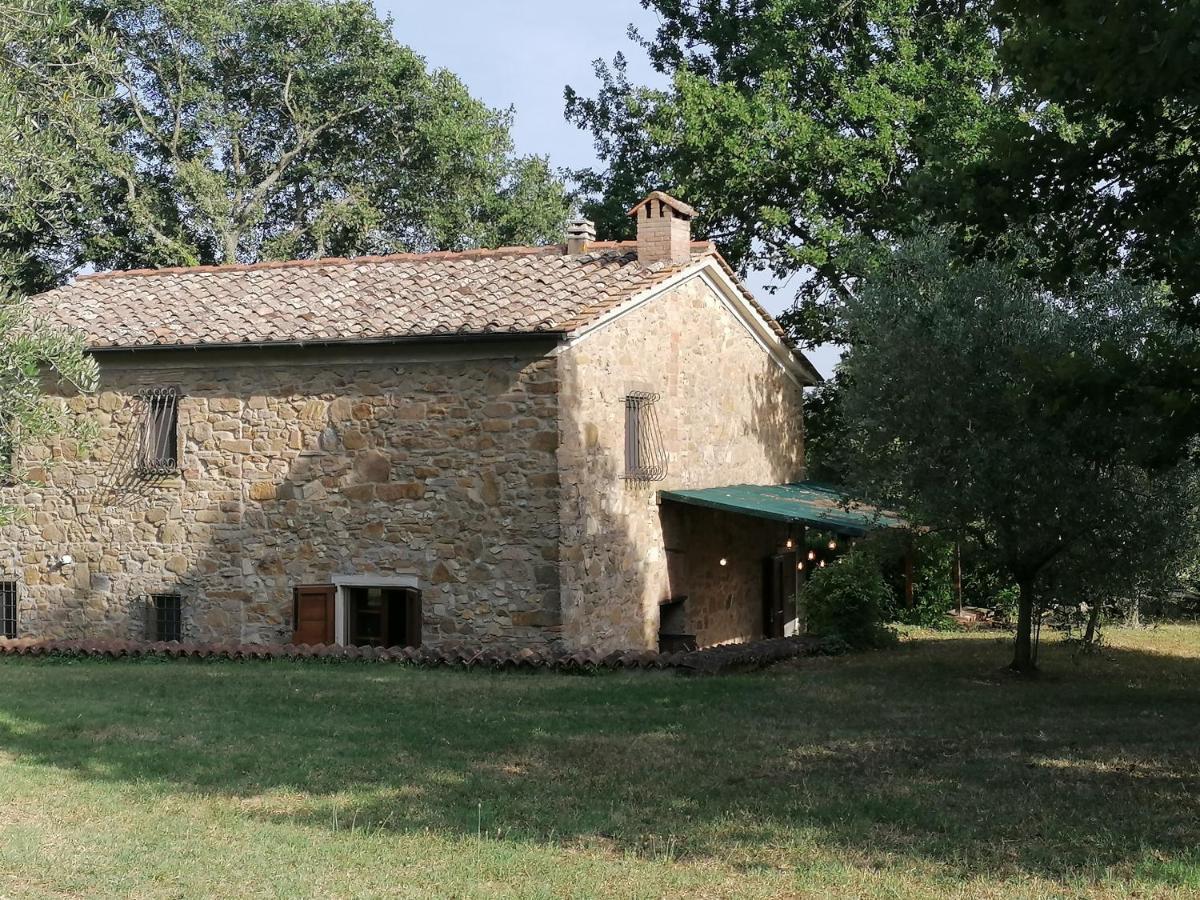 Podere La Zinzinina - Villa Intera Montecatini Val di Cecina Bagian luar foto